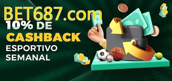 10% de bônus de cashback na BET687.com